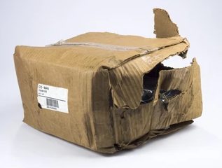 damaged package